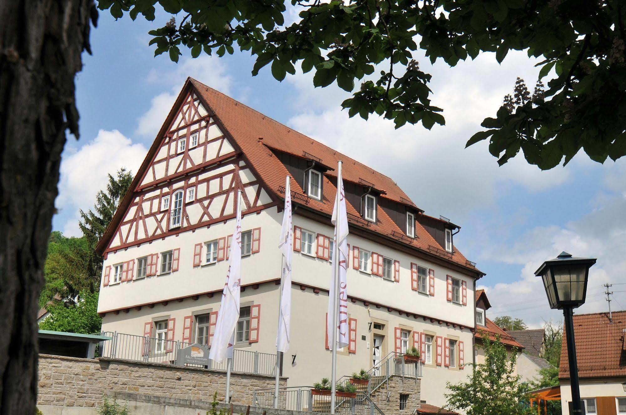 Altes Amtshaus, 3 Hotel Mulfingen Bagian luar foto